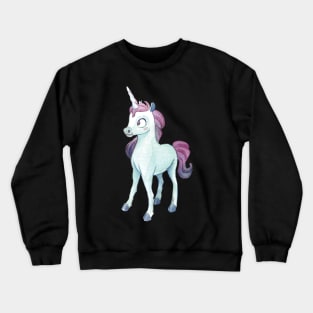 cute unicorn graphic art Crewneck Sweatshirt